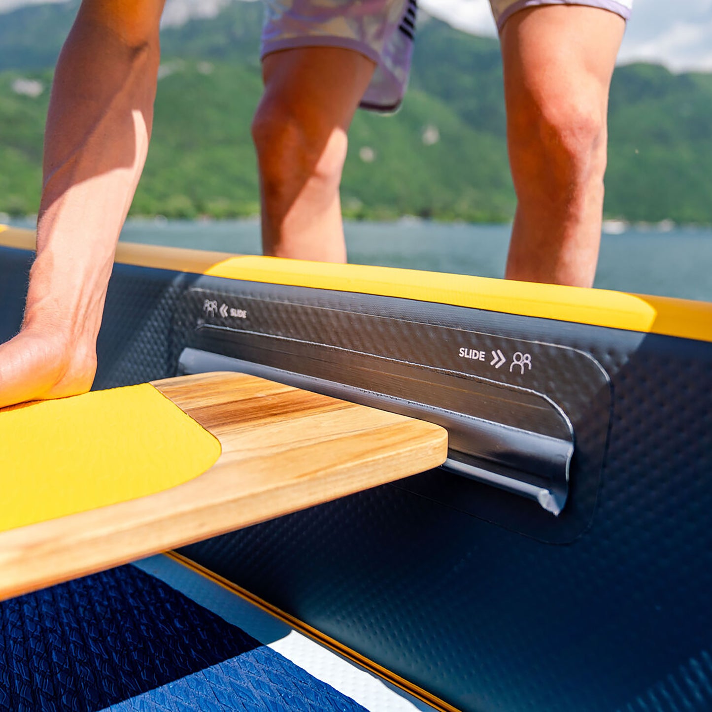 Aqua Marina - 15'8" Tomahawk 2/3-person Speed Canoe - Aqua Marina