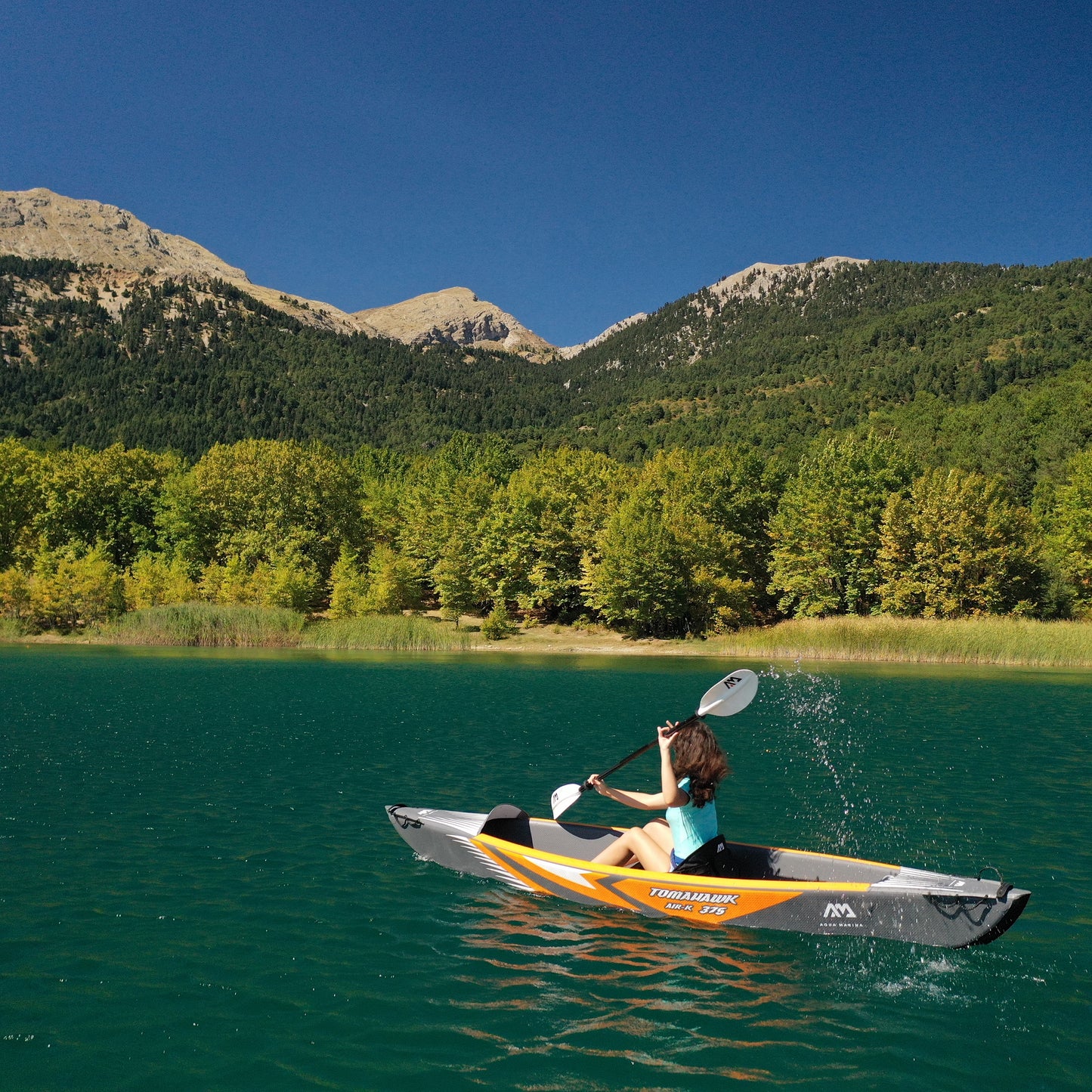 Aqua Marina - Tomahawk 1-person Kayak - Aqua Marina