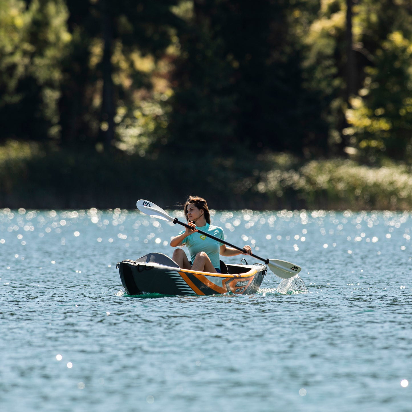 Aqua Marina - Tomahawk 1-person Kayak - Aqua Marina