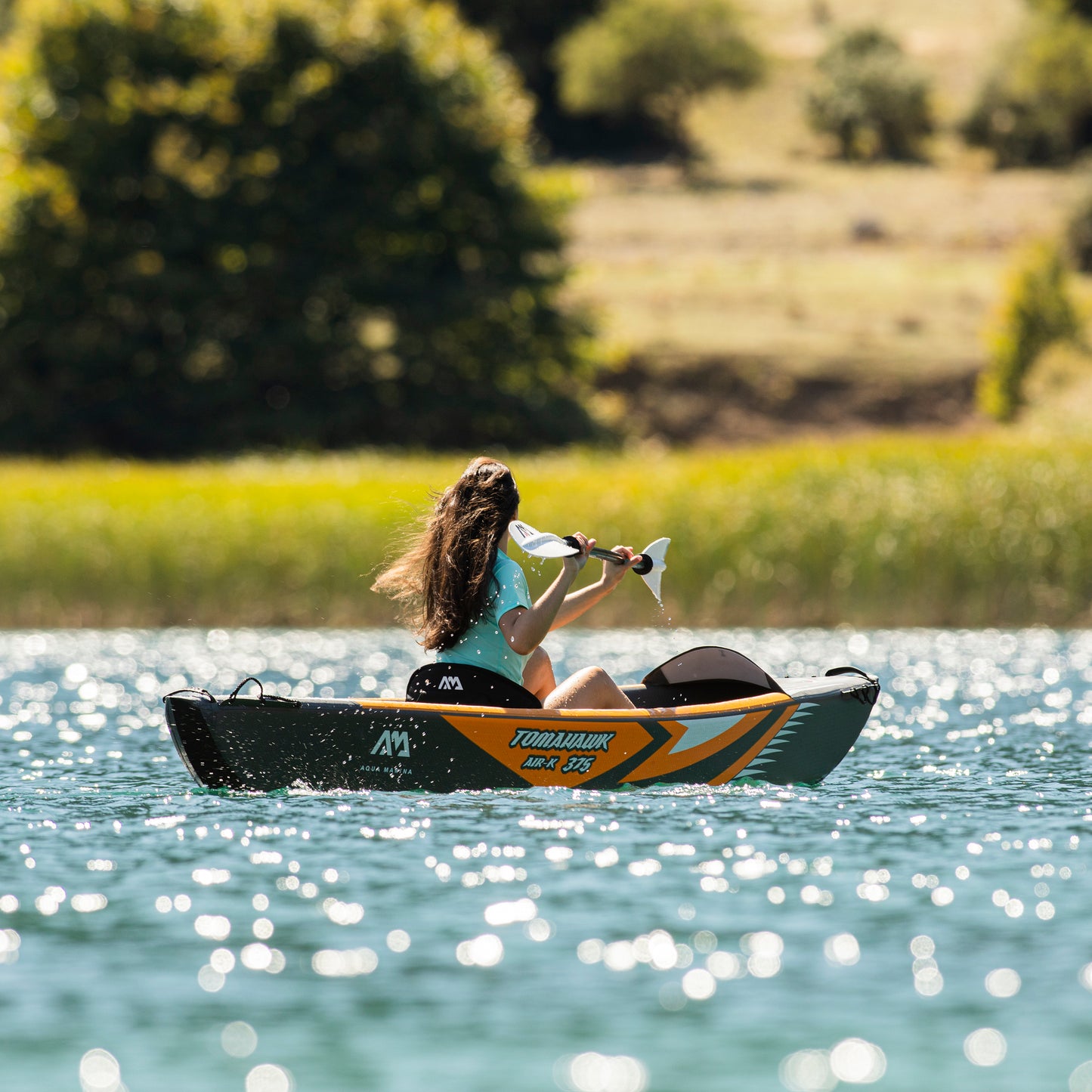 Aqua Marina - Tomahawk 1-person Kayak - Aqua Marina
