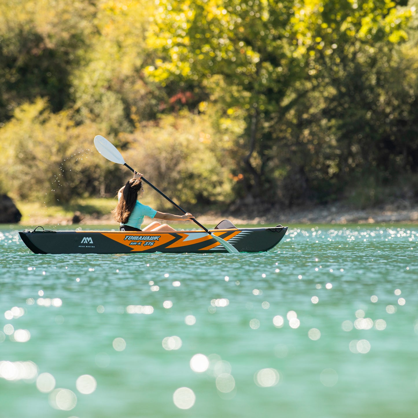 Aqua Marina - Tomahawk 1-person Kayak - Aqua Marina