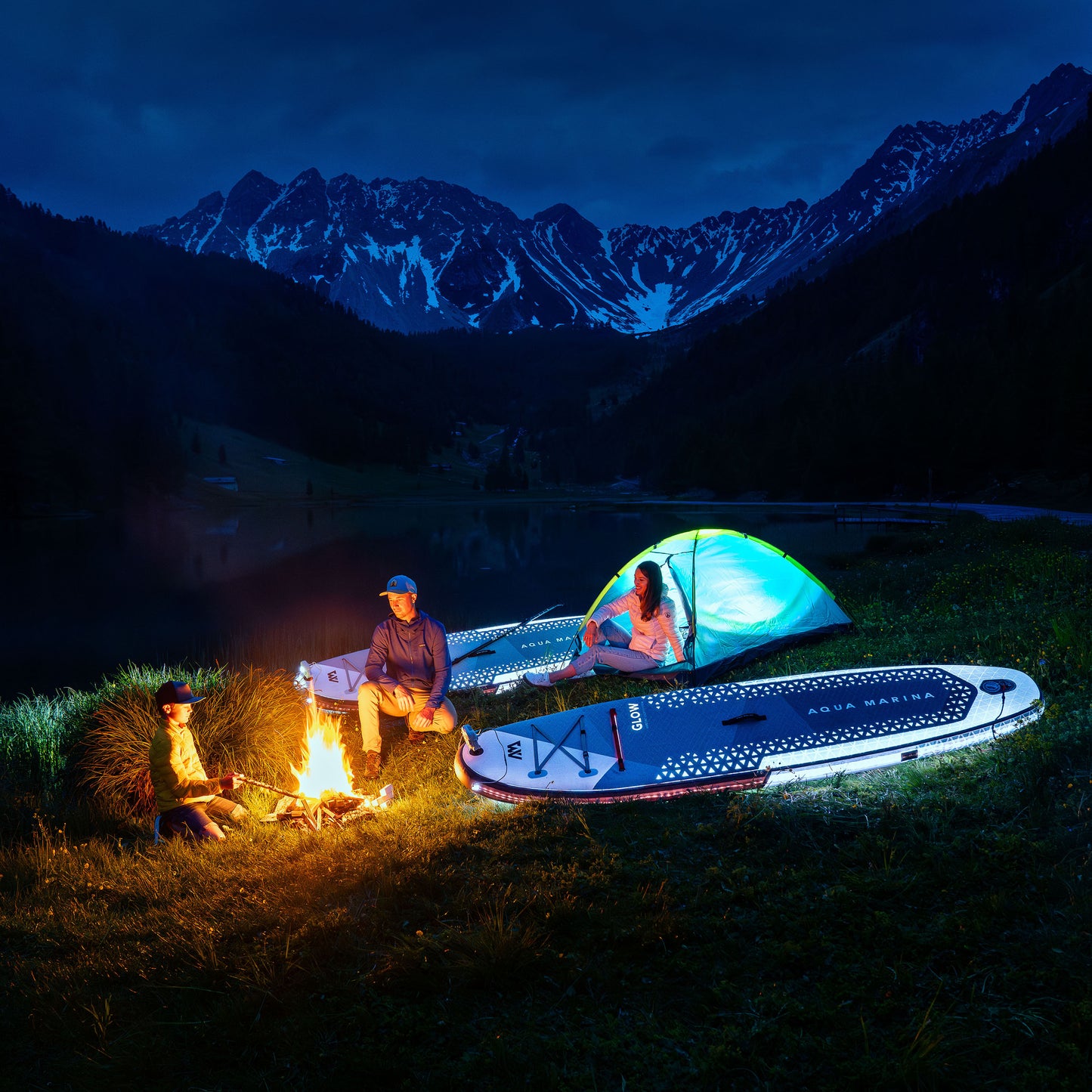 Aqua Marina - GLOW 10'4" All-around iSUP with Ambient Light System