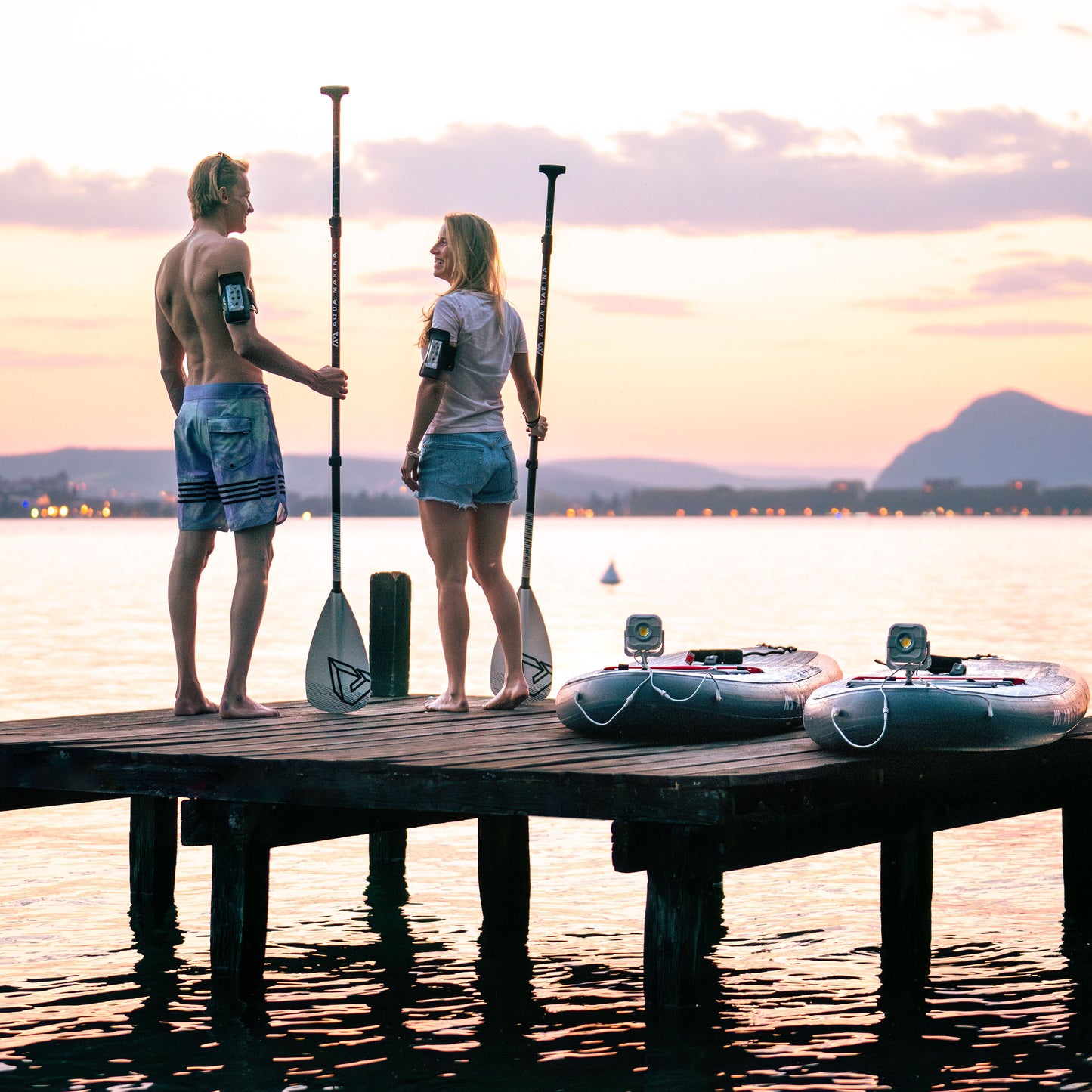 Aqua Marina - GLOW 10'4" All-around iSUP with Ambient Light System