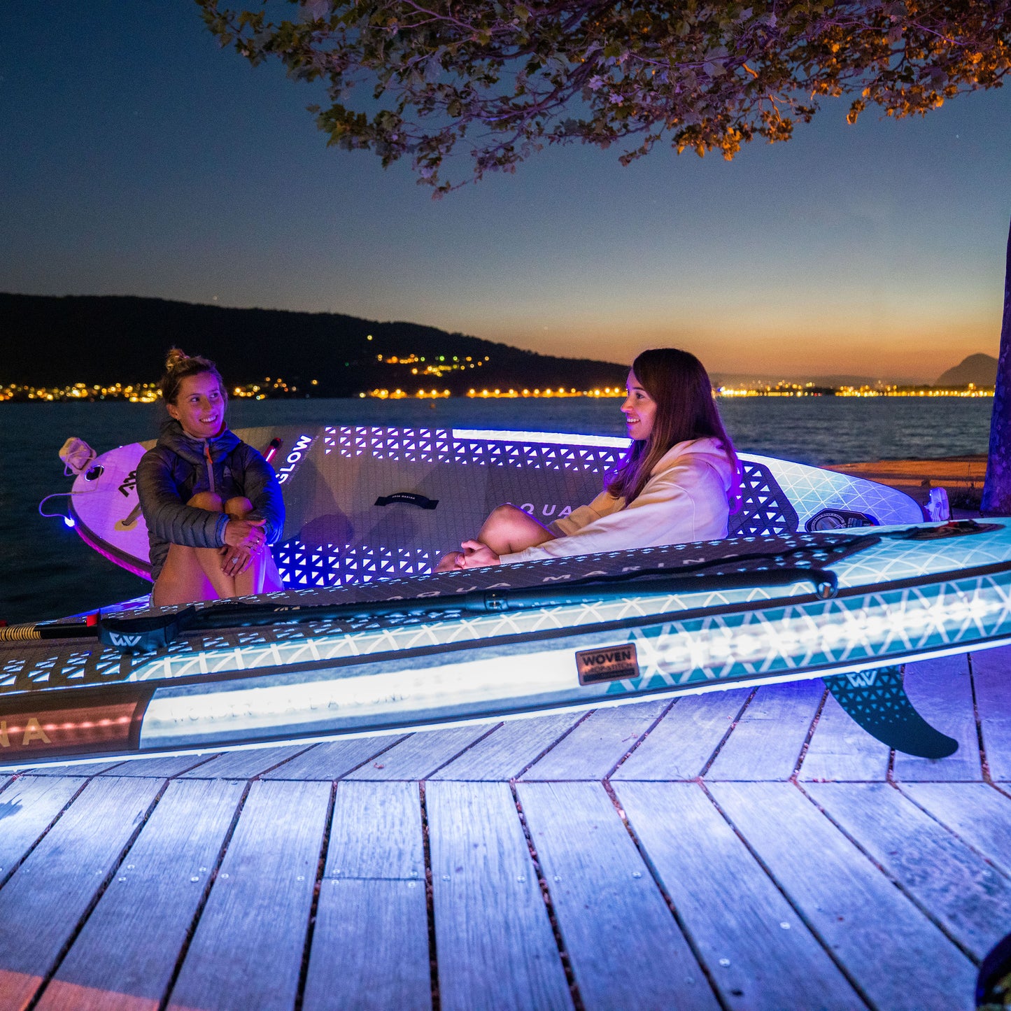 Aqua Marina - GLOW 10'4" All-around iSUP with Ambient Light System