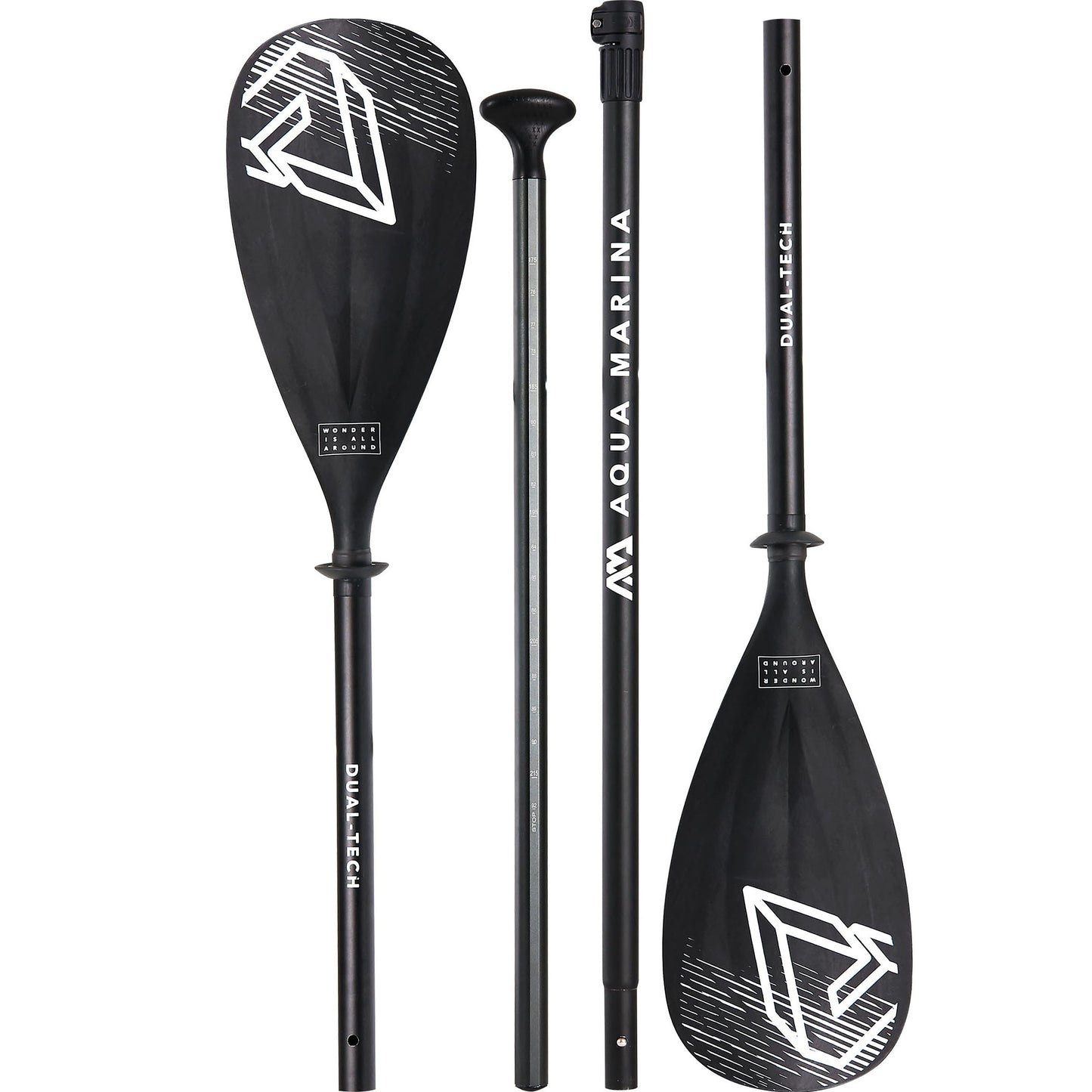 Aqua Marina - DUAL-TECH 2-in-1 Adjustable Aluminum iSUP & Kayak Paddle - Aqua Marina