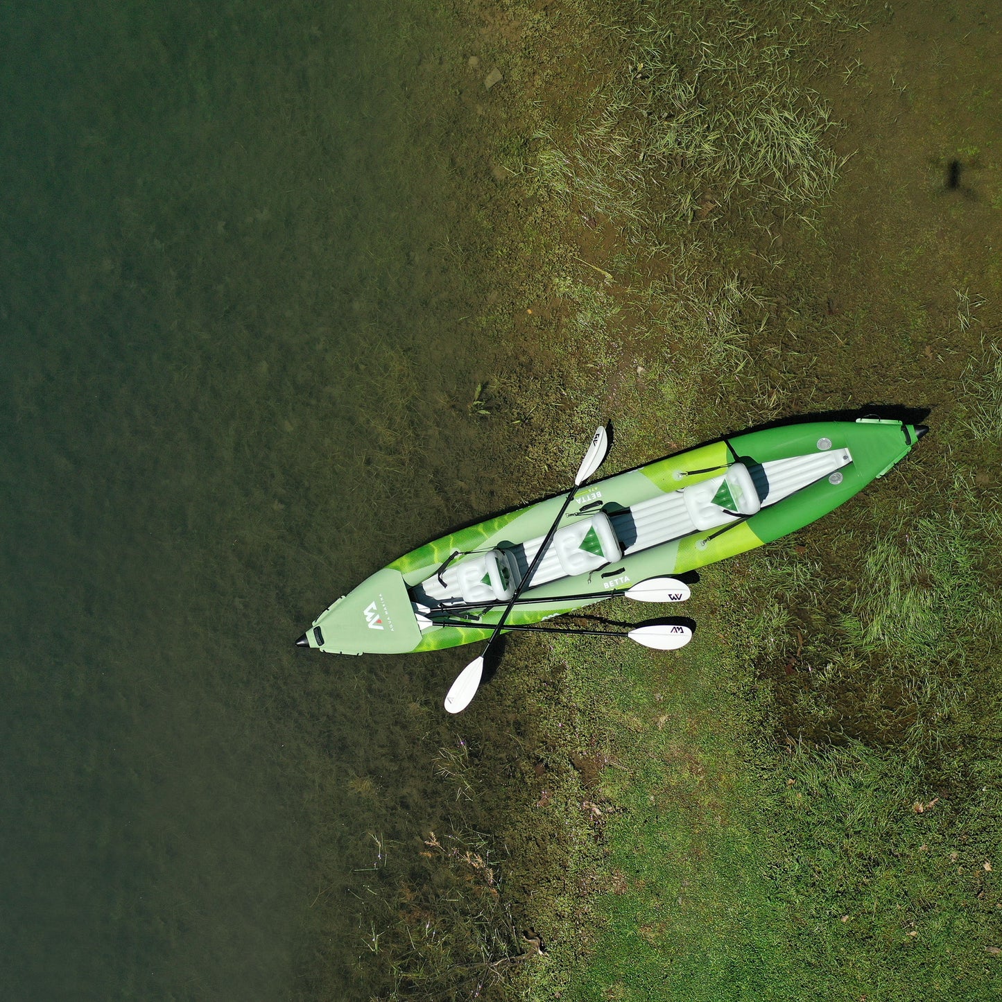 Aqua Marina - BETTA-475 Recreational 3-person Kayak/Canoe - Aqua Marina