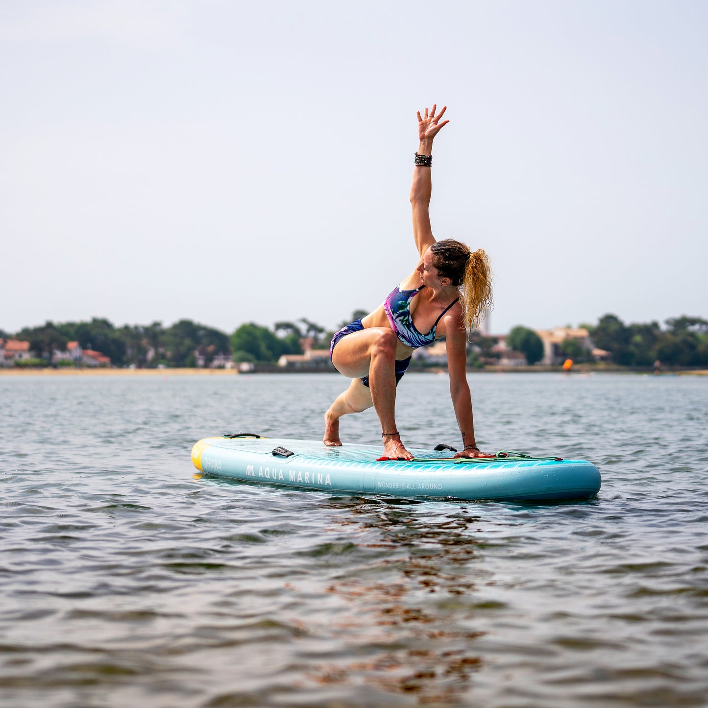 Aqua Marina - DHYANA Fitness 10' 8" Inflatable Stand Up Paddle Board (iSup) - Aqua Marina