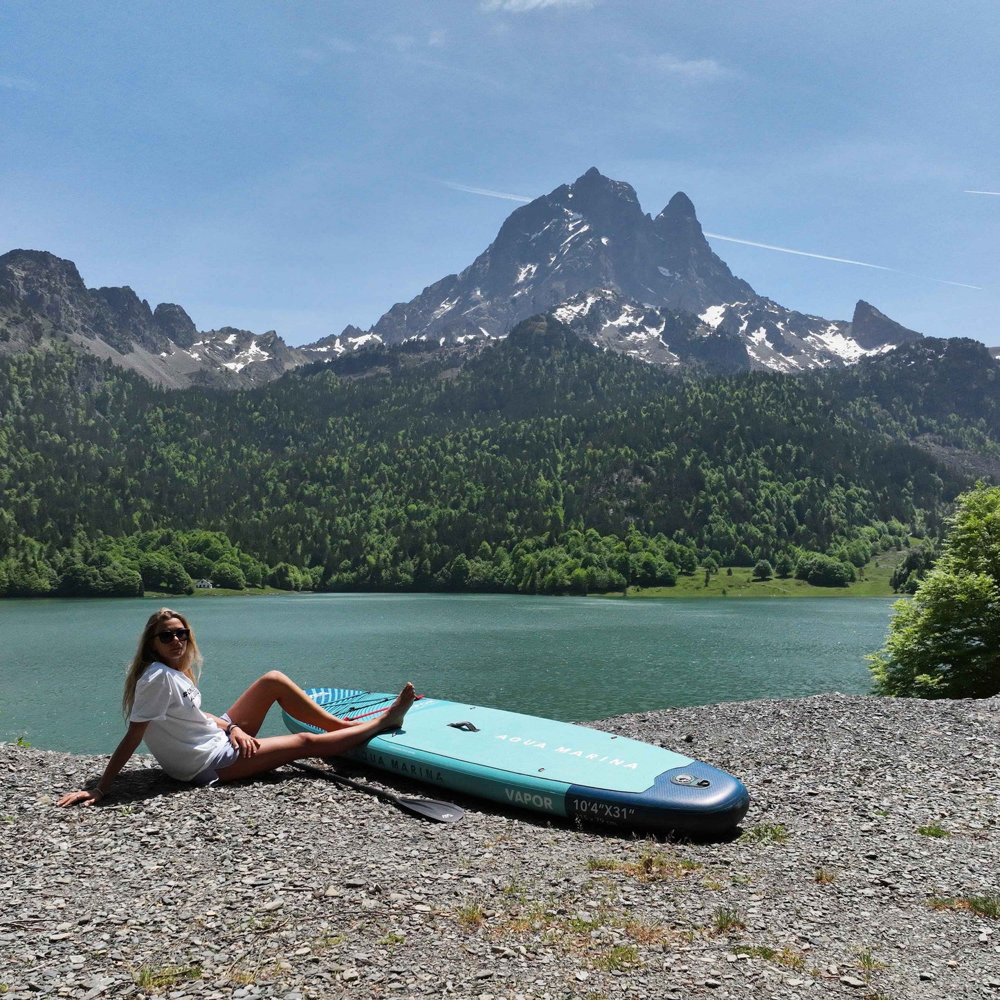 Aqua Marina - VAPOR 10'4"All-Around Inflatable Stand Up Paddle Board (iSup)