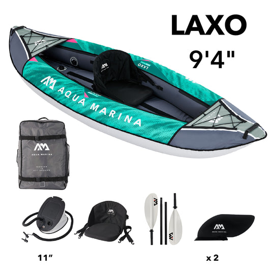 Aqua Marina - LAXO 285 Recreational Kayak-1 person - Aqua Marina