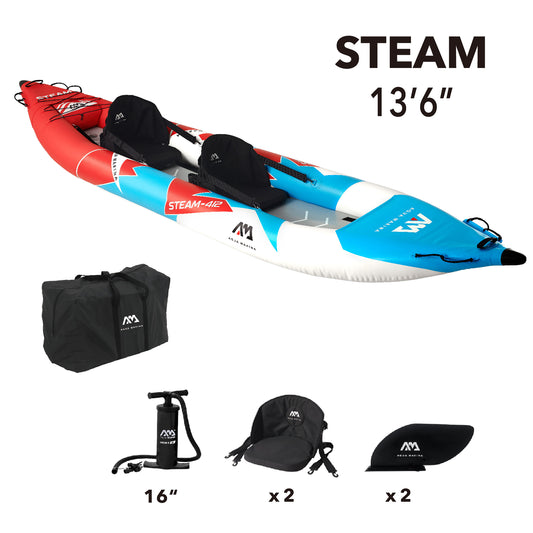 Aqua Marina - STEAM - 412 Professional Kayak 2-Person - Aqua Marina