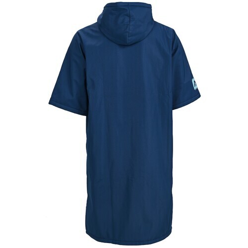 Water-repellent Thermal Poncho (navy) - Large