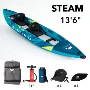 Aqua Marina 2022 Steam-412 Versatile/whitewater Kayak-2 Person