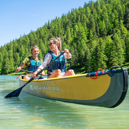 Aqua Marina - 15'8" Tomahawk 2/3-person Speed Canoe - Aqua Marina