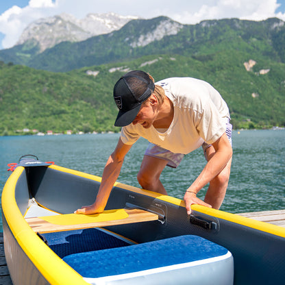 Aqua Marina - 15'8" Tomahawk 2/3-person Speed Canoe - Aqua Marina