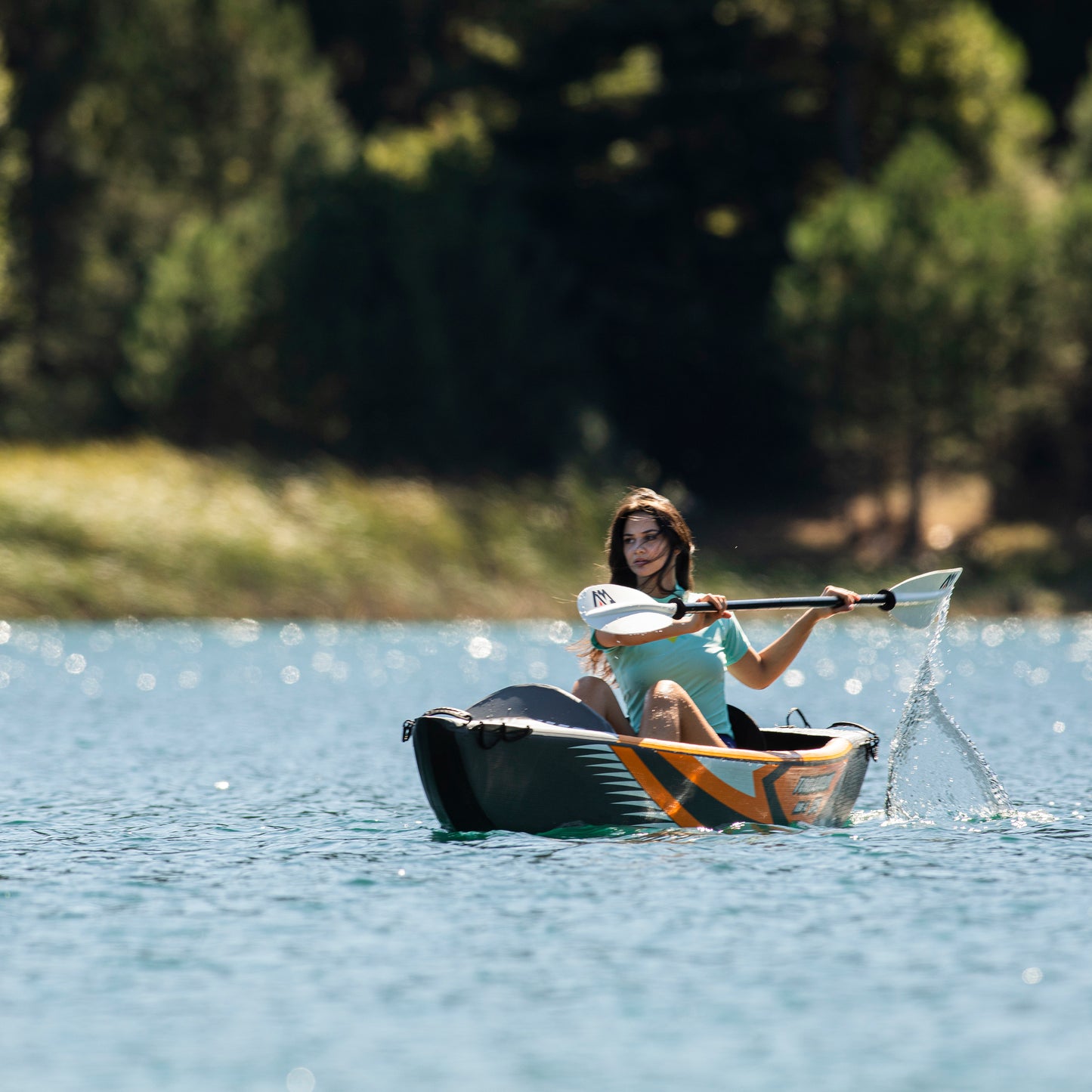 Aqua Marina - Tomahawk 1-person Kayak - Aqua Marina