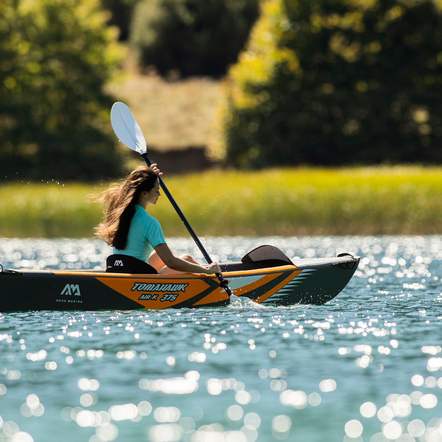 Aqua Marina - Tomahawk 1-person Kayak - Aqua Marina