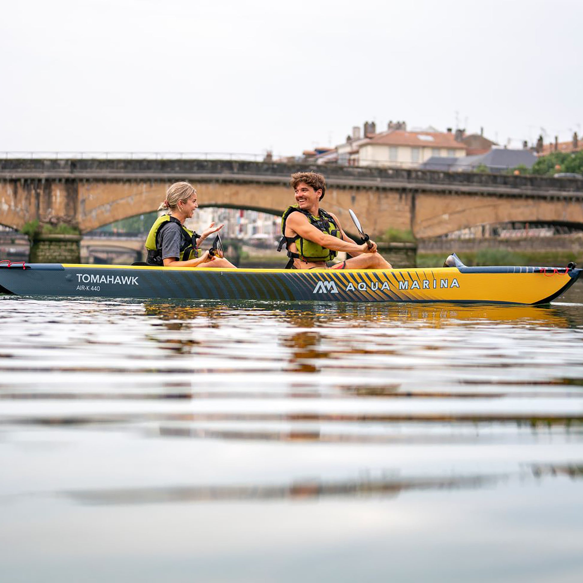 Aqua Marina - 14'5" Tomahawk 2-person Speed Kayak - Aqua Marina