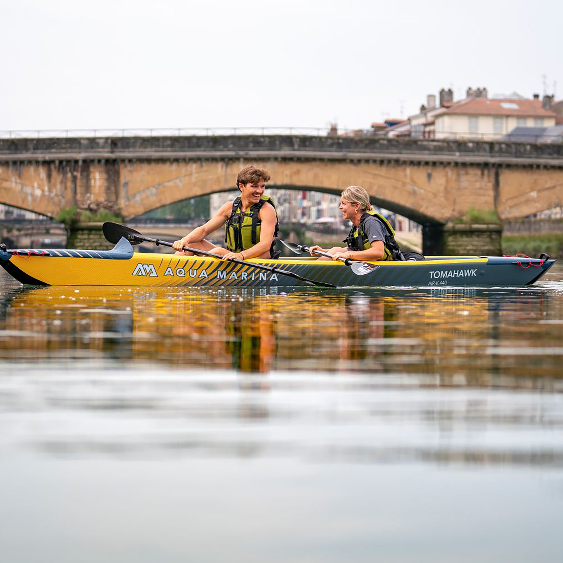 Aqua Marina - 14'5" Tomahawk 2-person Speed Kayak - Aqua Marina
