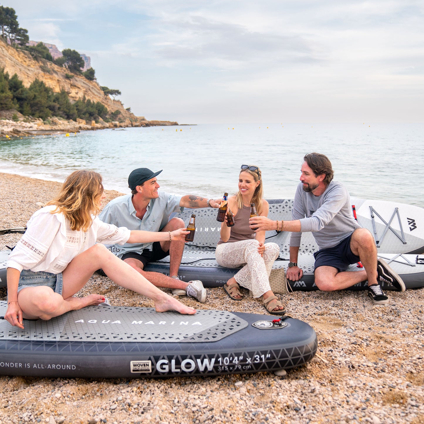 Aqua Marina - GLOW 10'4" All-around iSUP with Ambient Light System
