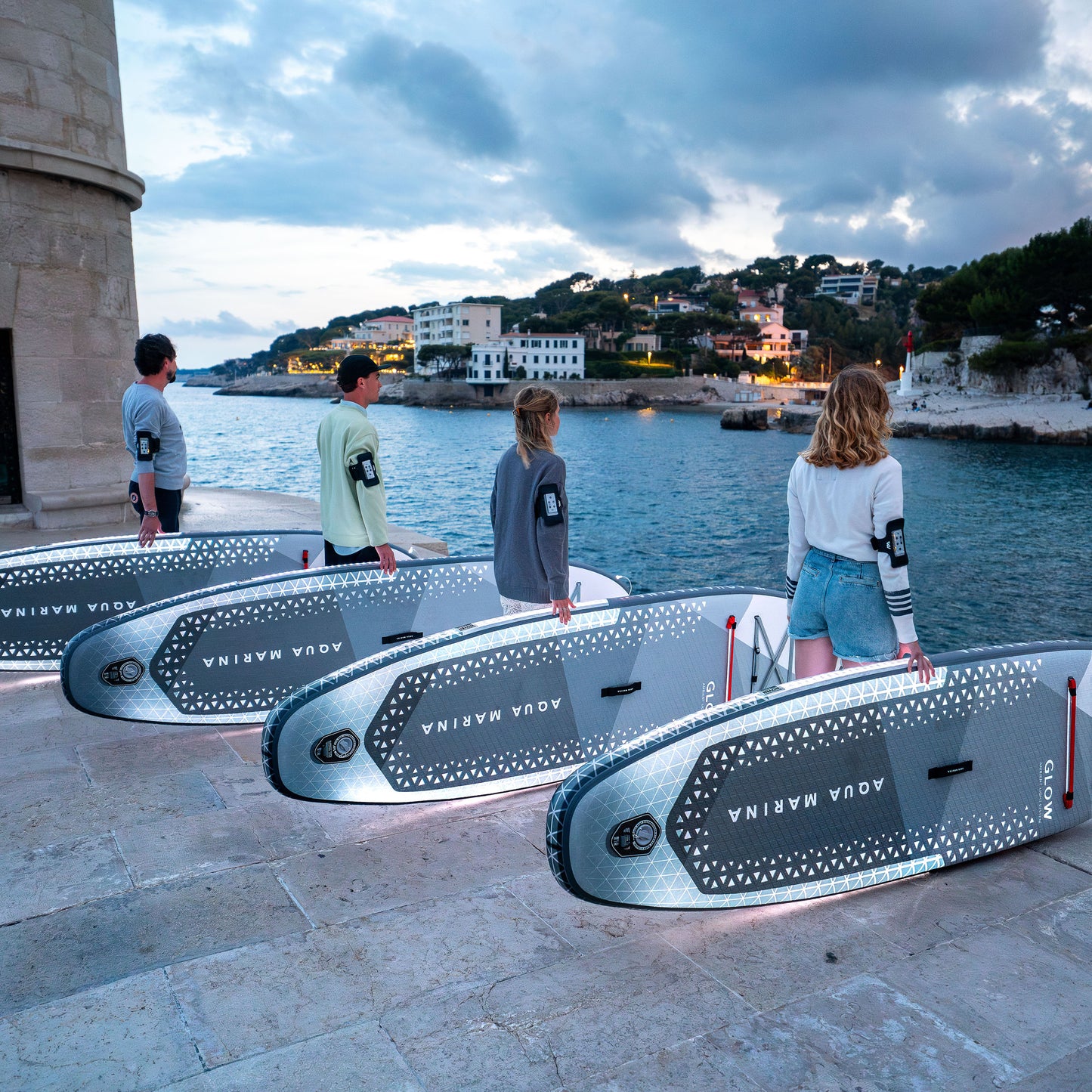 Aqua Marina - GLOW 10'4" All-around iSUP with Ambient Light System
