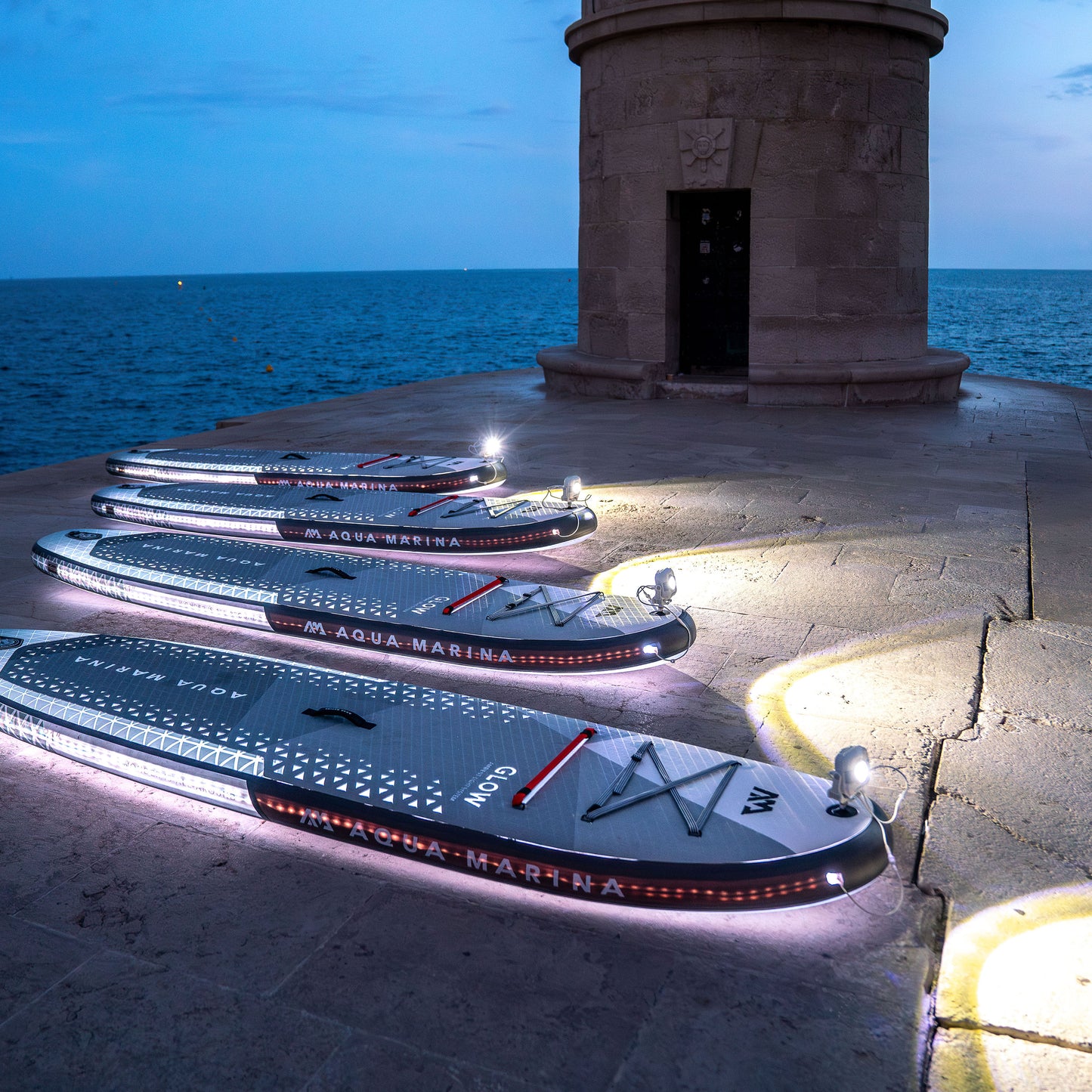 Aqua Marina - GLOW 10'4" All-around iSUP with Ambient Light System