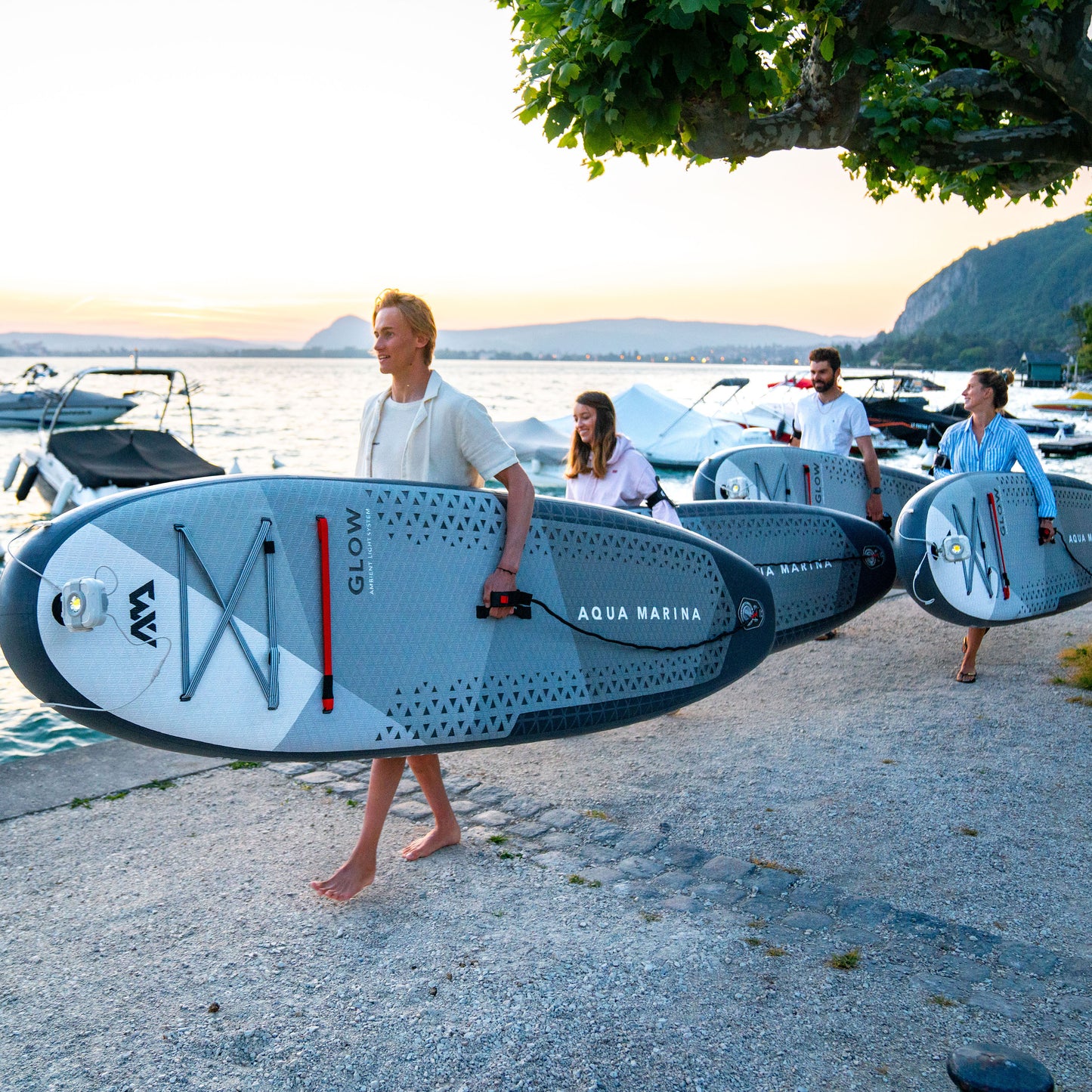 Aqua Marina - GLOW 10'4" All-around iSUP with Ambient Light System
