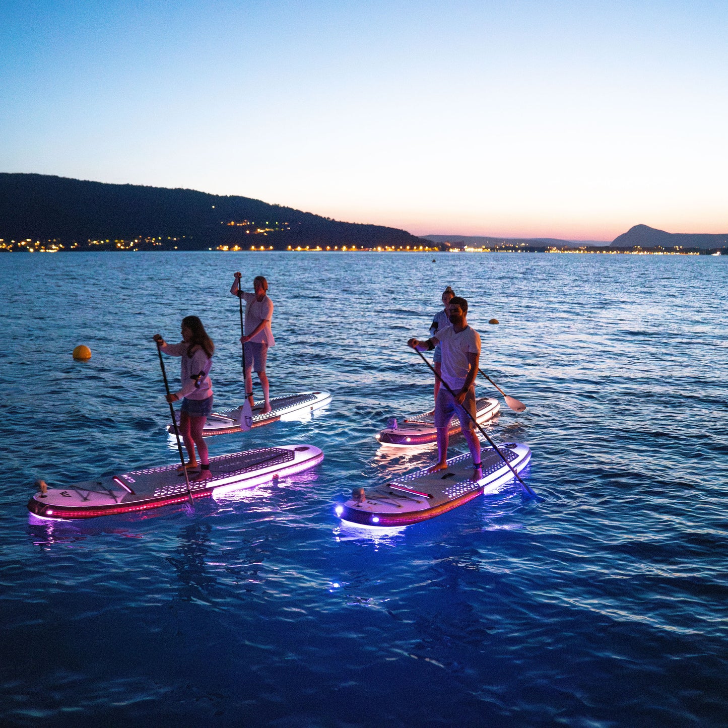 Aqua Marina - GLOW 10'4" All-around iSUP with Ambient Light System