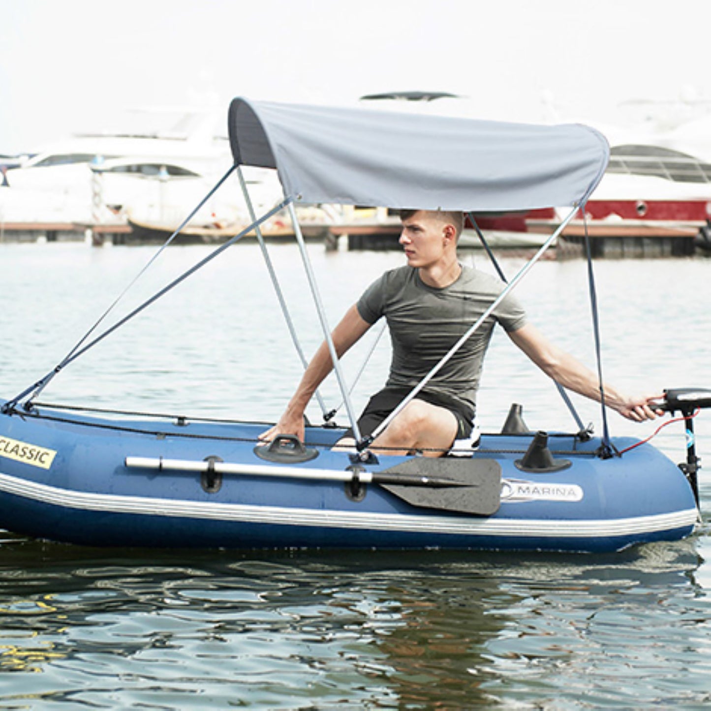Aqua Marina - Speedy Boat Canopy - Aqua Marina