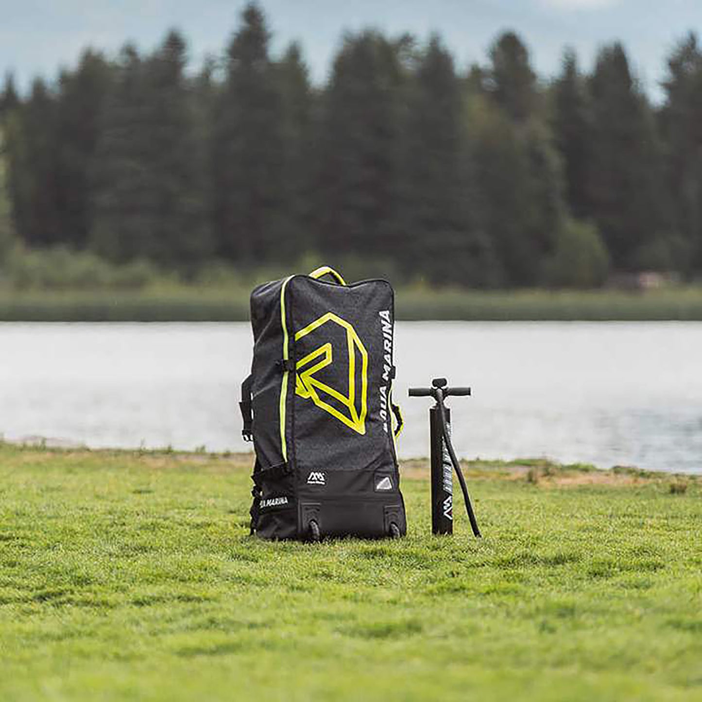 Aqua Marina - Advanced Luggage Bag w/rolling wheel 90L - Aqua Marina