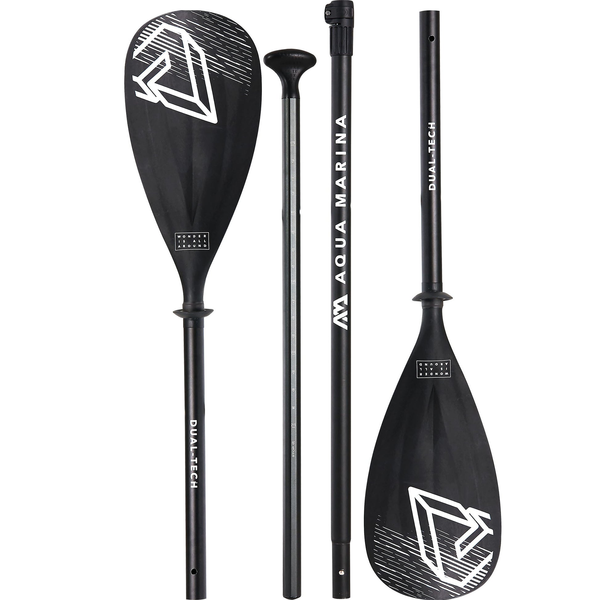 Aqua Marina - DUAL-TECH  2-in-1 Adjustable Aluminum iSUP & Kayak Paddle - Aqua Marina
