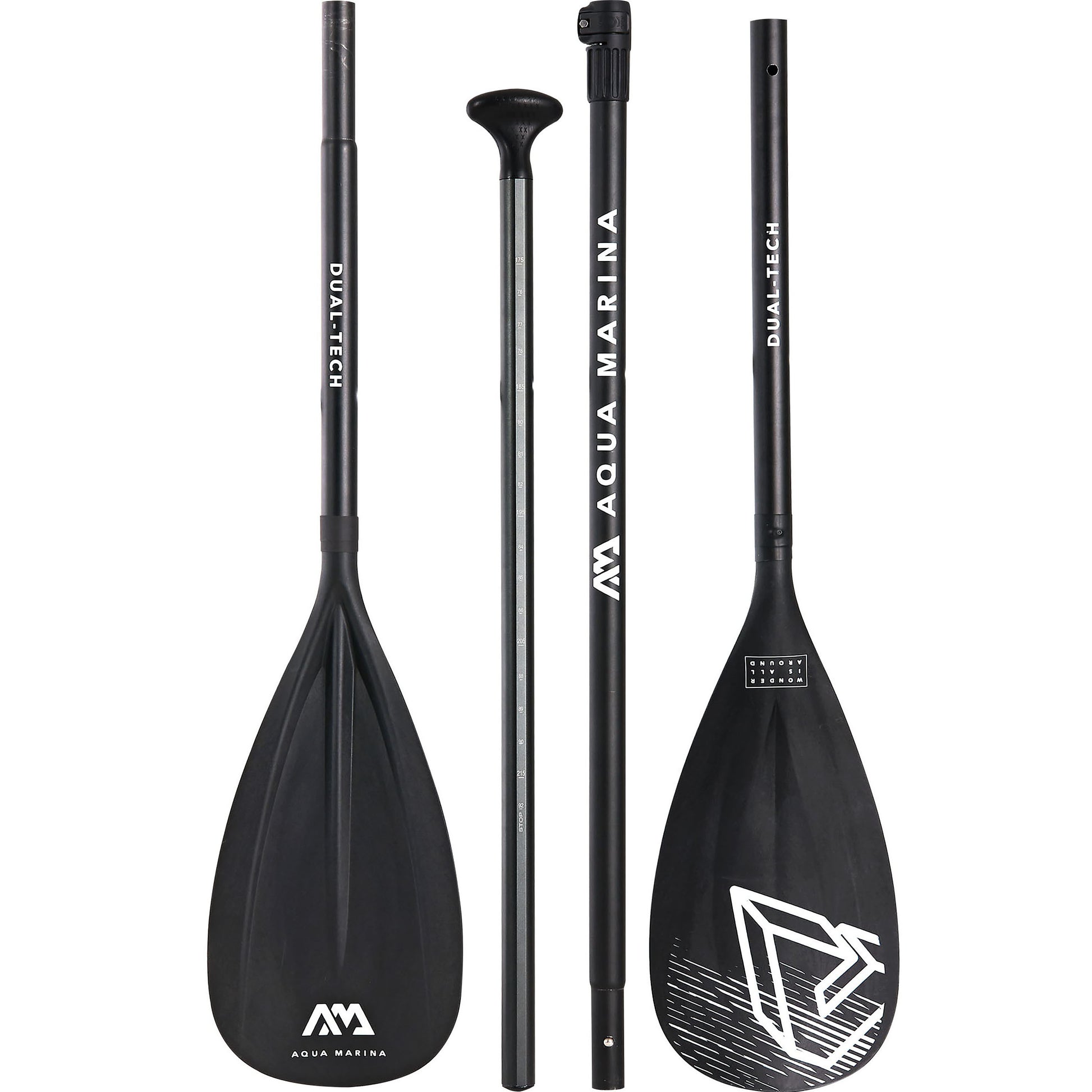 Aqua Marina - DUAL-TECH  2-in-1 Adjustable Aluminum iSUP & Kayak Paddle - Aqua Marina