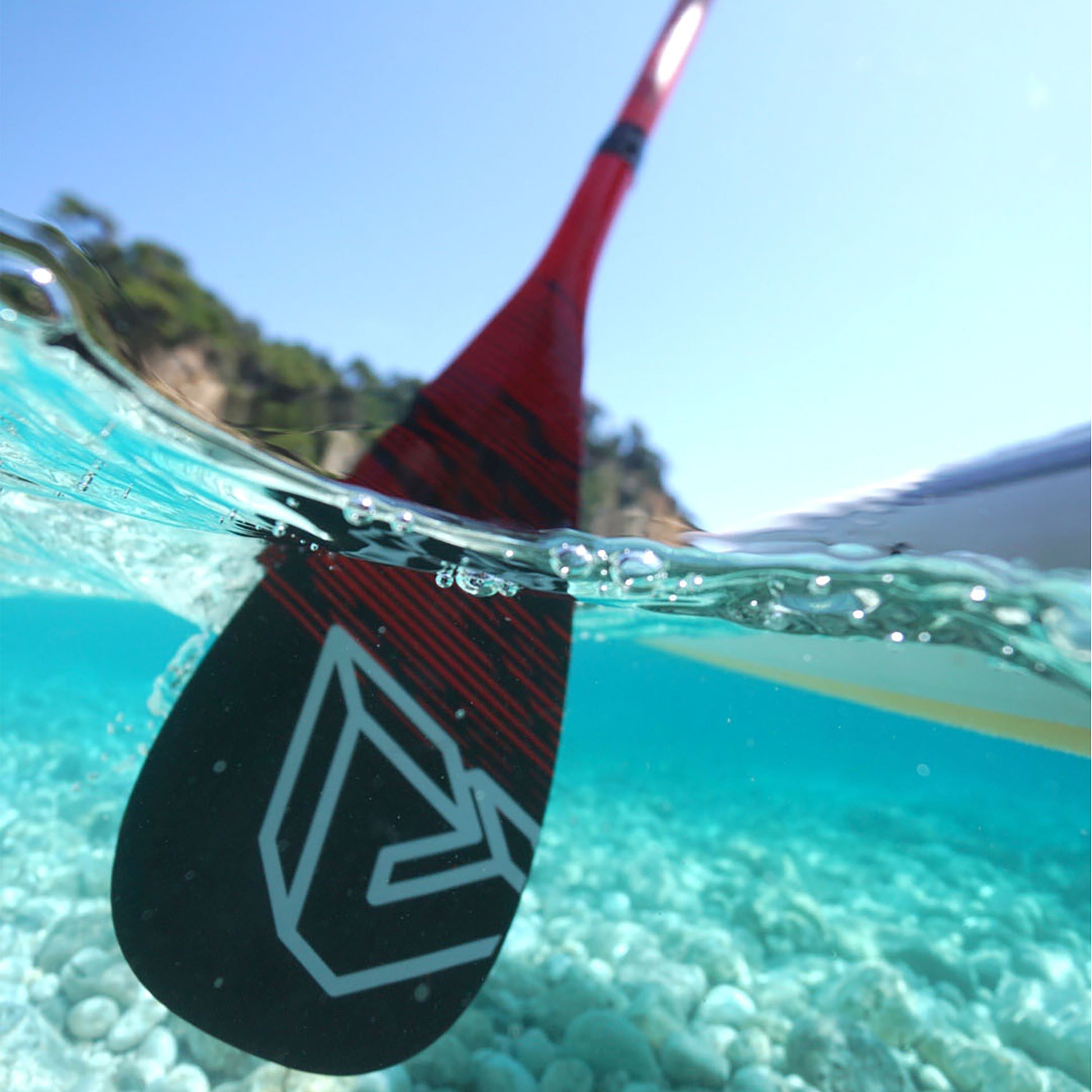 Aqua Marina - CARBON PRO Adjustable Carbon Fibre iSUP Paddle (3 sections) - Aqua Marina