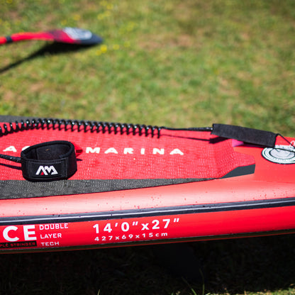 Aqua Marina - 10" Paddle Board COIL Leash - Aqua Marina