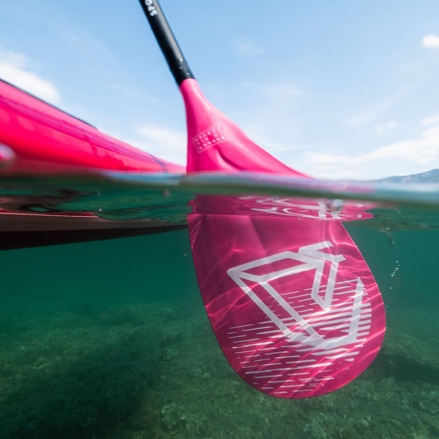 Aqua Marina - CORAL Sports III Adjustable Aluminum iSUP Paddle - Aqua Marina