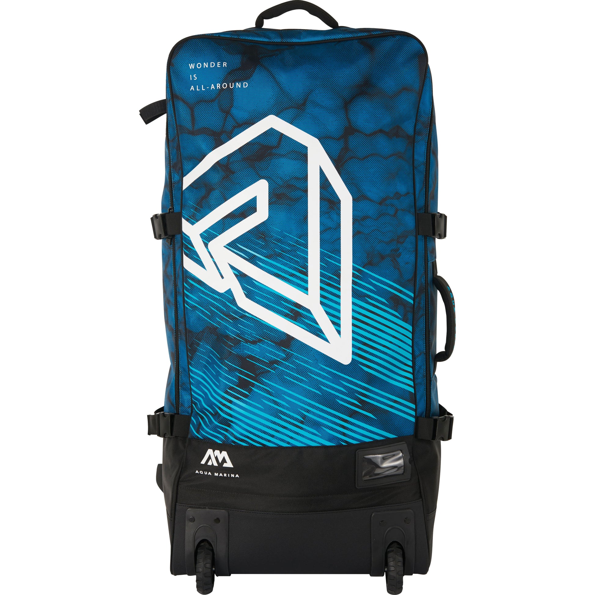Aqua Marina - Premium Luggage Bag - (Blueberry) with rolling wheel 132L - Aqua Marina