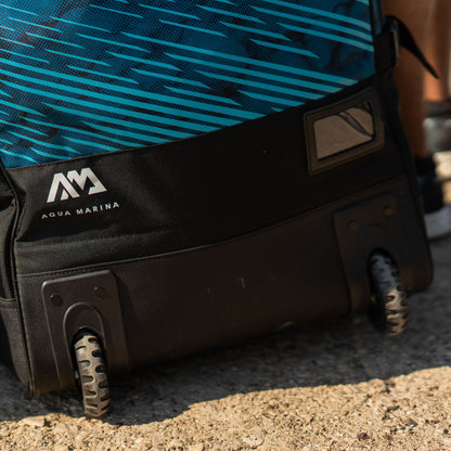 Aqua Marina - Premium Luggage Bag - (Blueberry) with rolling wheel 132L - Aqua Marina