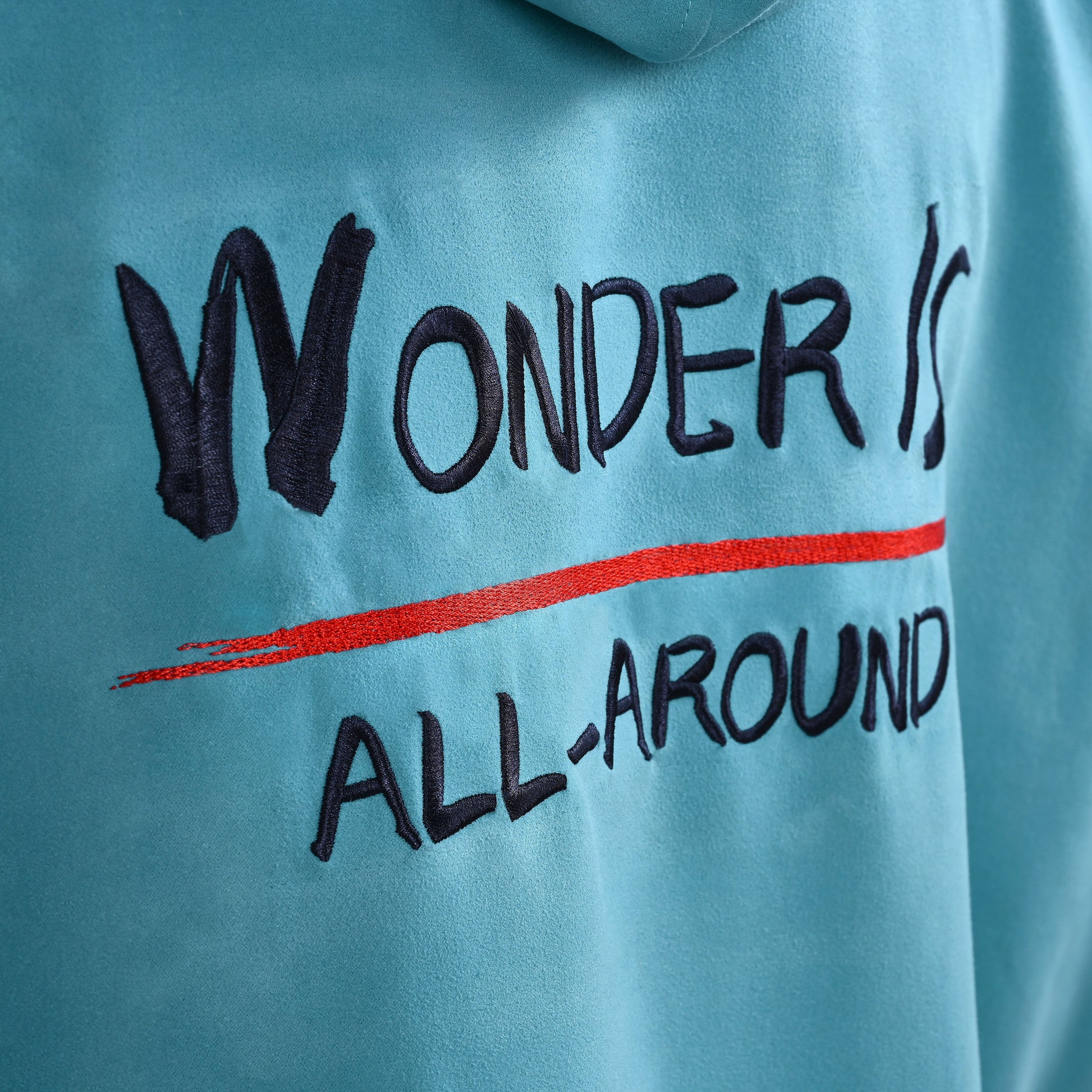 Aqua Marina - Micro-fabric Change Poncho (Aqua) - Medium - Aqua Marina