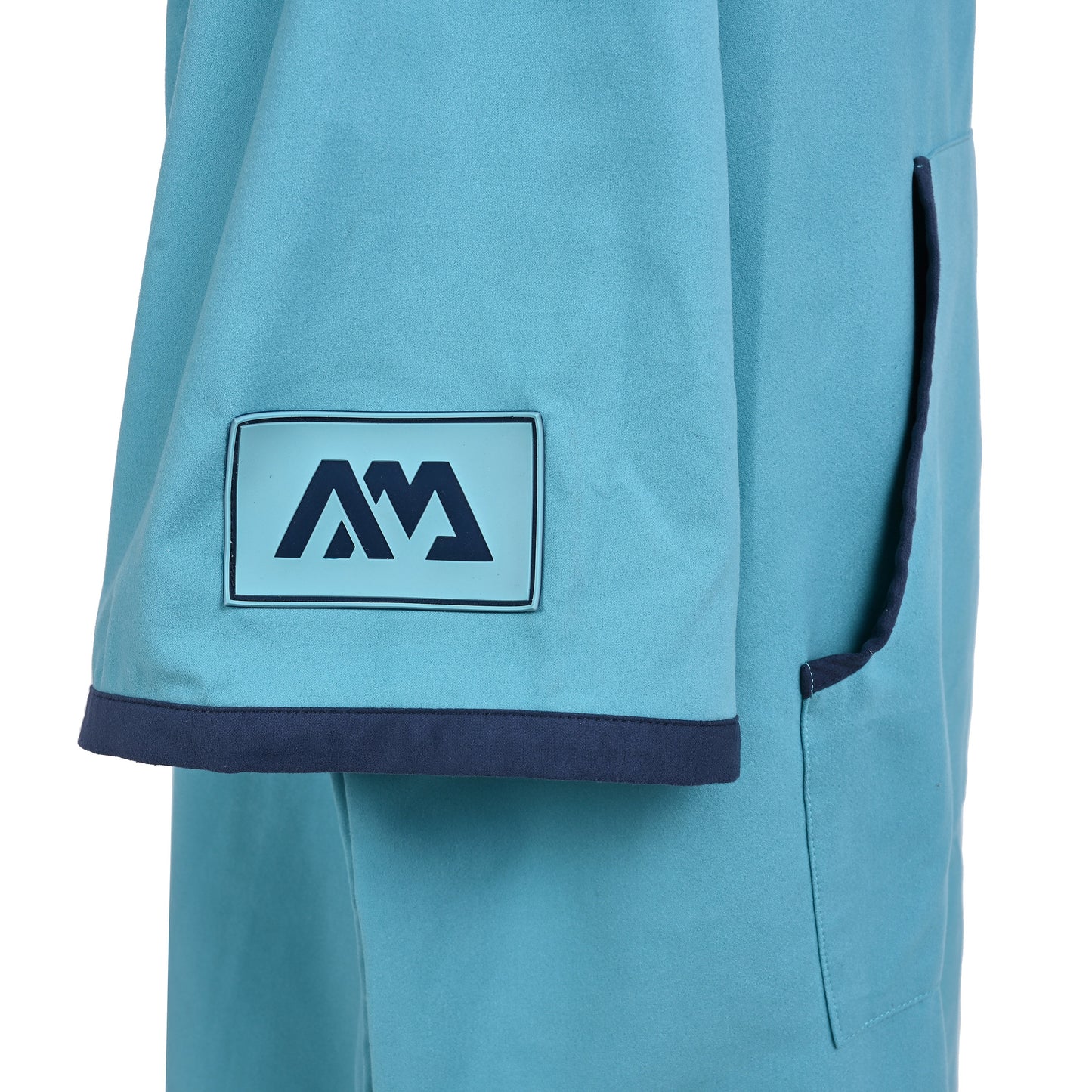 Aqua Marina - Micro-fabric Change Poncho (Aqua) - Medium - Aqua Marina
