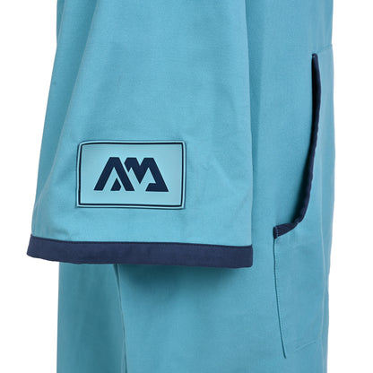 Aqua Marina - Micro-fabric Change Poncho (Aqua) - Medium - Aqua Marina