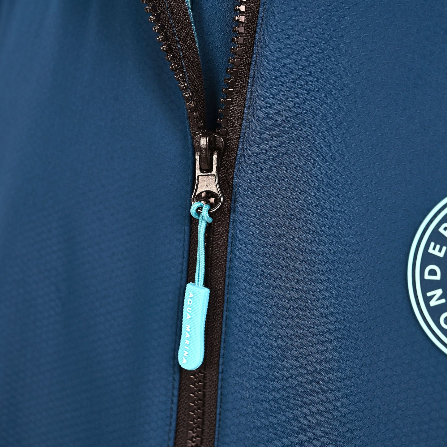 Aqua Marina - Water-repellent Thermal Poncho (Navy) - Medium - Aqua Marina