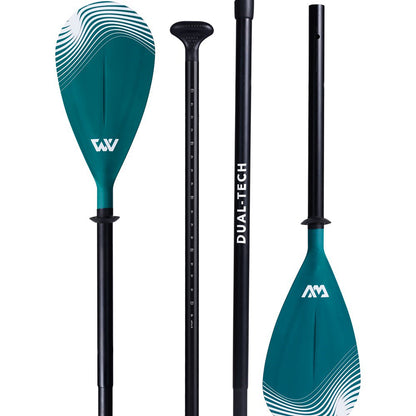 Aqua Marina - DUAL-TECH  2-in-1 Adjustable Aluminum iSUP & Kayak Paddle - Aqua Marina