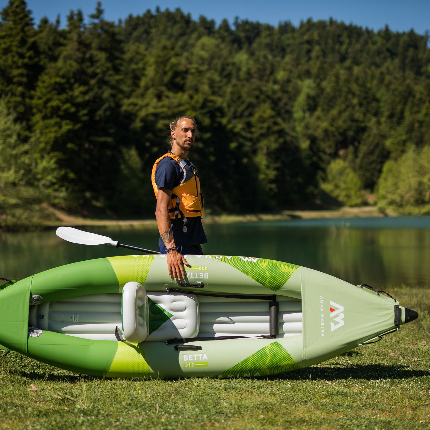 Aqua Marina - BETTA-312 Recreational 1-person Kayak - Aqua Marina