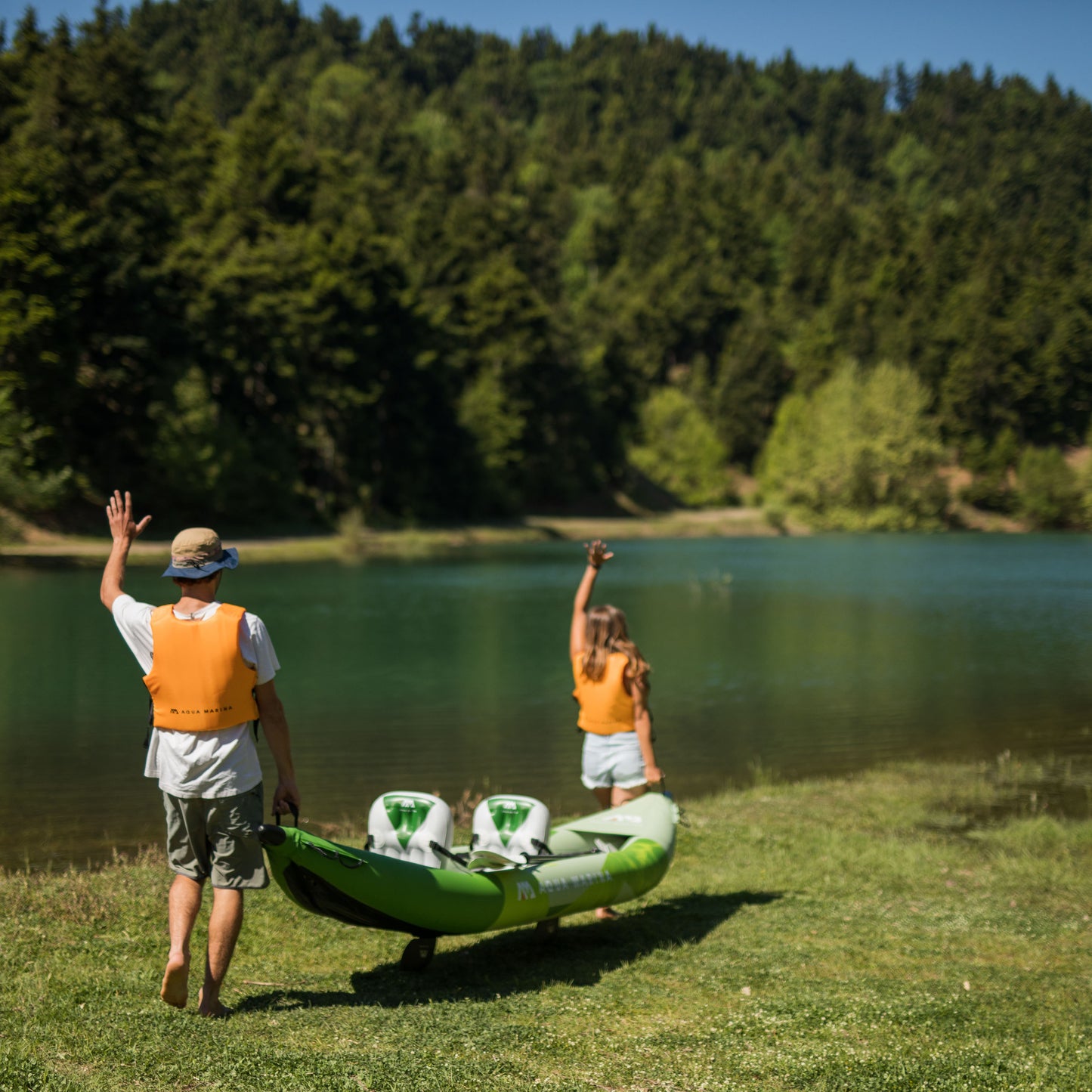 Aqua Marina - BETTA-412 Recreational 2-person Kayak - Aqua Marina