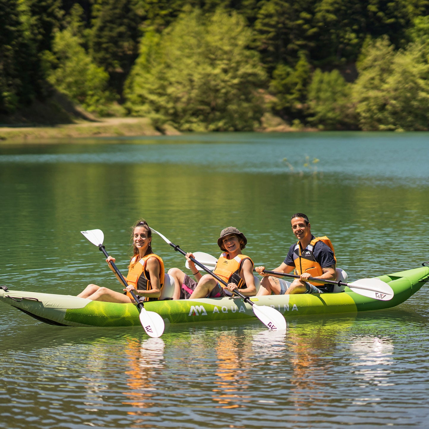 Aqua Marina - BETTA-475 Recreational 3-person Kayak/Canoe - Aqua Marina