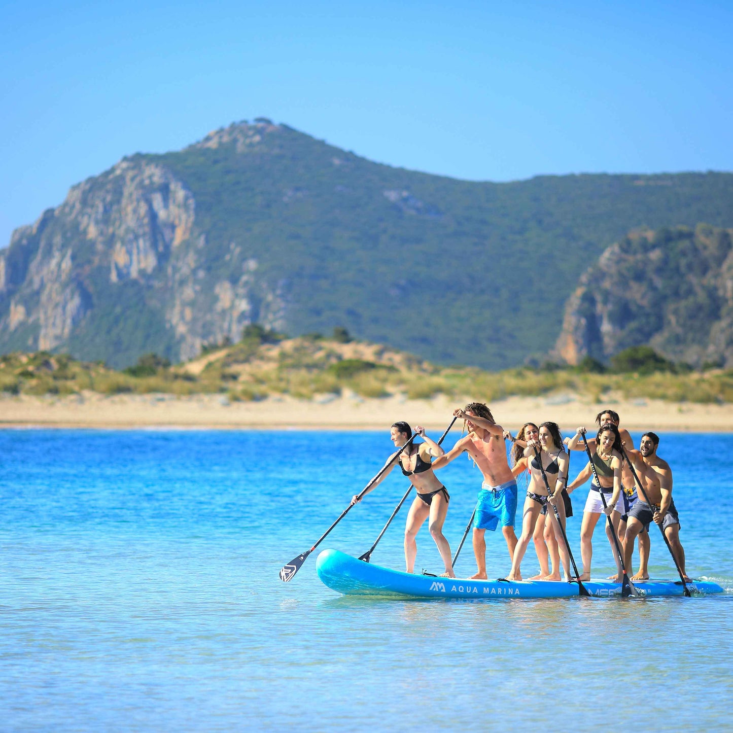 Aqua Marina - MEGA 18' 1" Multi-Person Inflatable Stand Up Paddle Board (iSup)