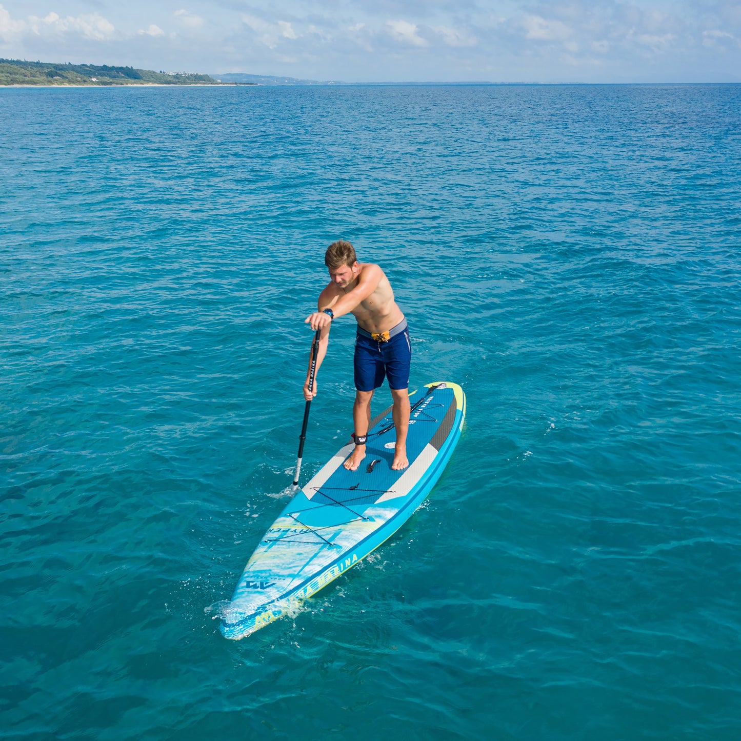 Aqua Marina - HYPER 12' 6" Touring Inflatable Stand Up Paddle Board (iSup) - Aqua Marina
