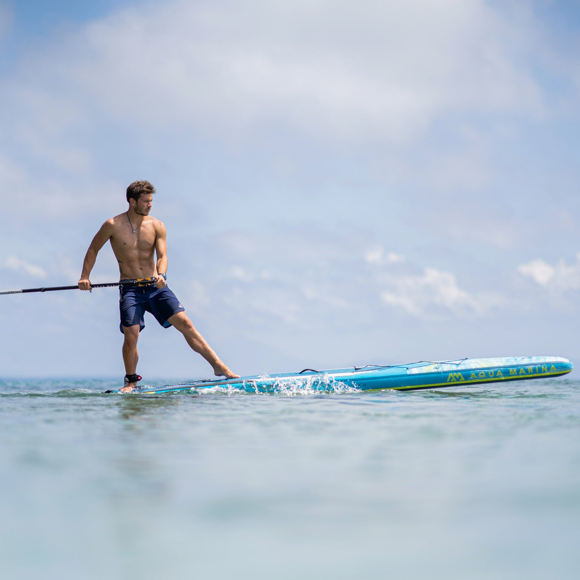 Aqua Marina - HYPER 12' 6" Touring Inflatable Stand Up Paddle Board (iSup) - Aqua Marina