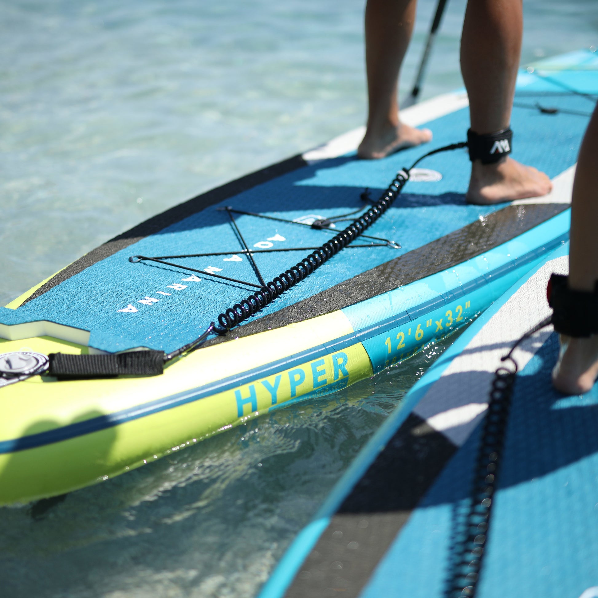 Aqua Marina - HYPER 12' 6" Touring Inflatable Stand Up Paddle Board (iSup) - Aqua Marina
