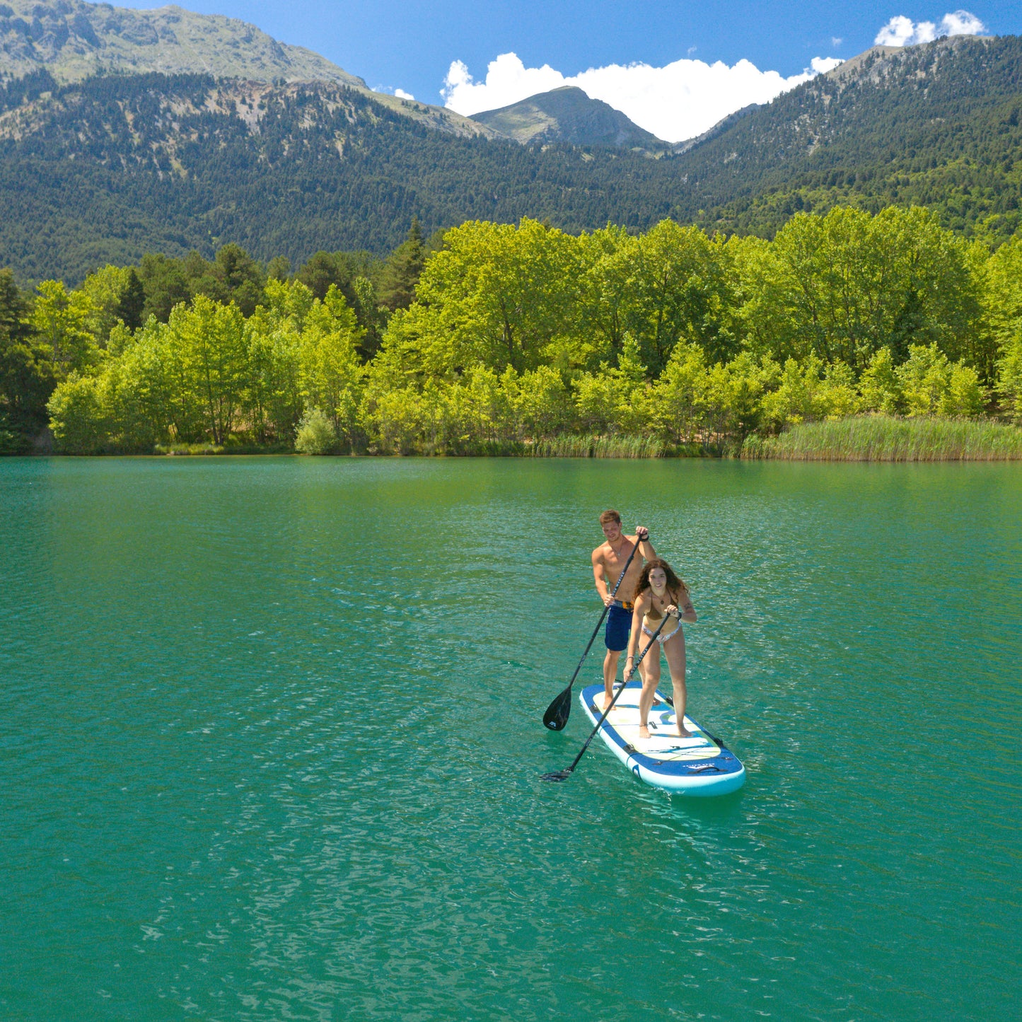 Aqua Marina - SUPER TRIP 12'2" Family Inflatable Stand Up Paddle Board (iSup) - Aqua Marina