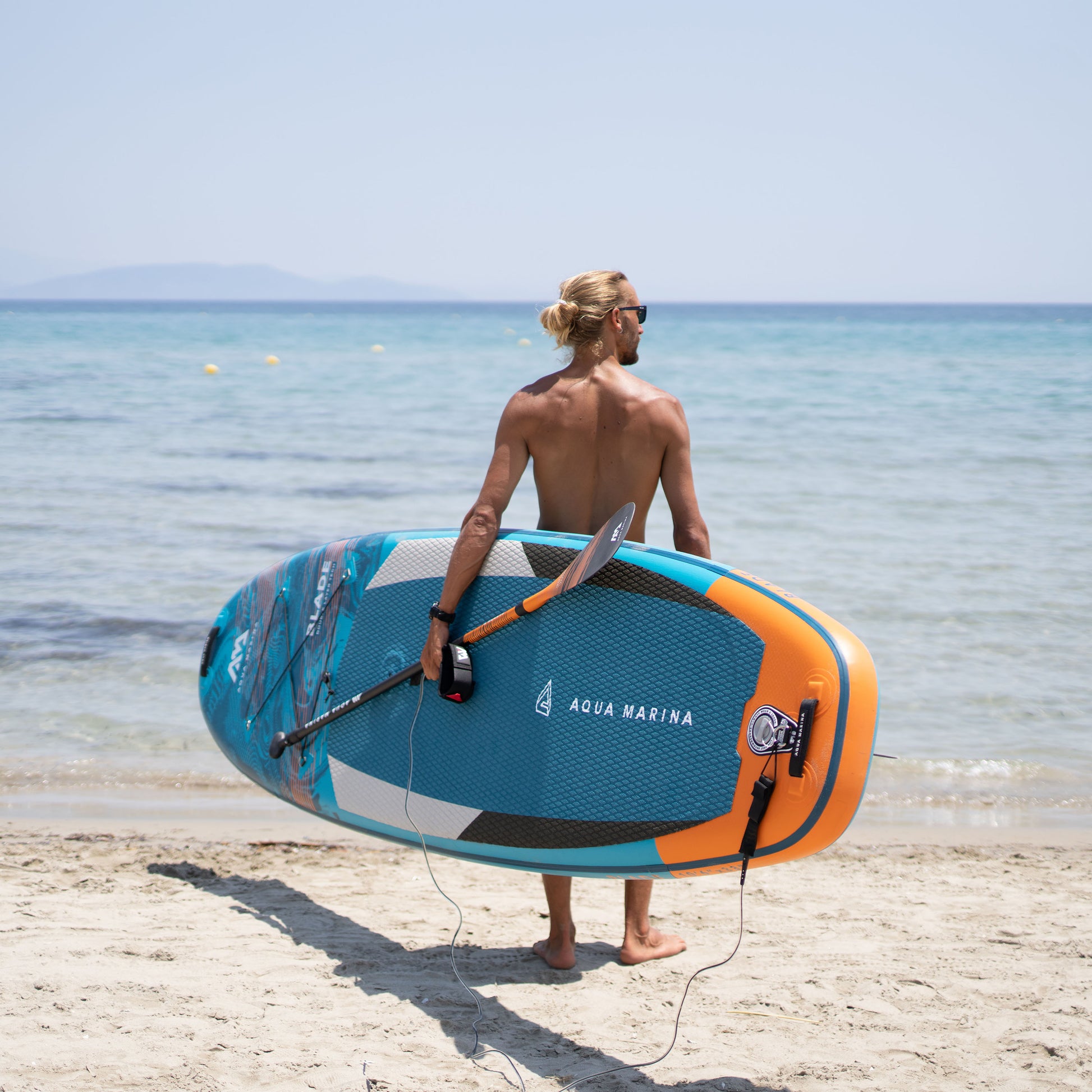 Aqua Marina - BLADE 10' 6" Windsurf Inflatable Stand Up Paddle Board (iSup) - Aqua Marina